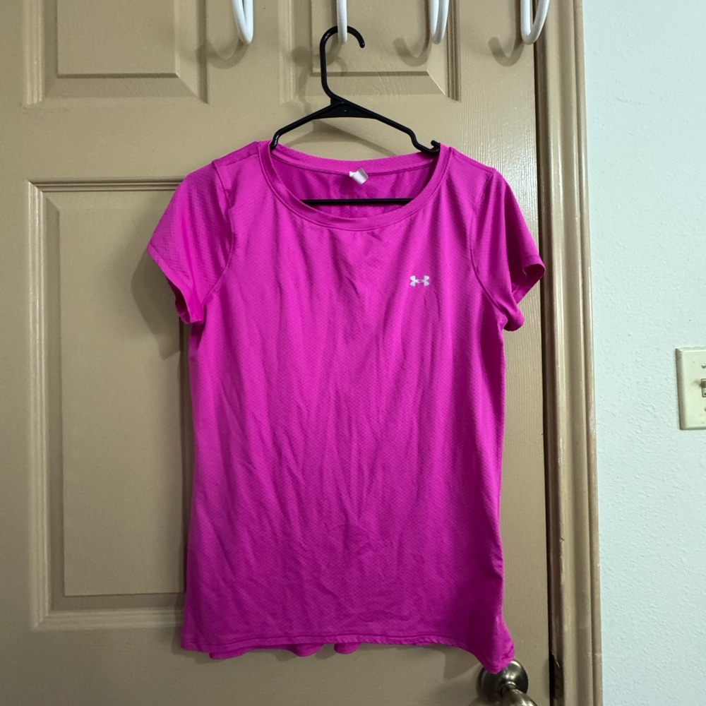 Under Armour Women's Pink Top